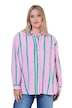 Musselin-Bluse, oversized, Langarm