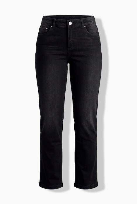 Straight Fit-Jeans, 4-Pocket, StoneWash-Look