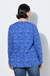 Shirt, Sterne, A-Linie, V-Ausschnitt, Langarm