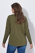 Shirt, Rundhalsausschnitt, Langarm, Platzierter Print