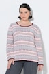 Pullover, Jacquardmuster, Rundhals, Langarm