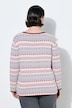 Pullover, Jacquardmuster, Rundhals, Langarm