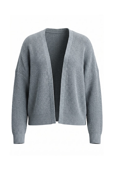 Strickjacke, ohne Verschluss, Langarm