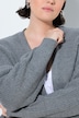 Strickjacke, ohne Verschluss, Langarm
