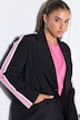 Trackblazer, oversized, Ärmelstreifen, Komplettfutter