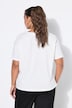 T-Shirt, Oversize Shape, Black/White Fashion Print