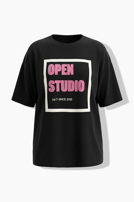 T-shirt, krój oversize, Open Studio