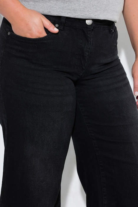 Jeans, extra weites Bein, 5-Pocket