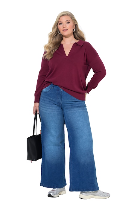 Jeans, extra weites Bein, 5-Pocket