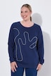 Sweatshirt, Komfort Fit, Zierperlen