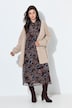 Strickjacke, Rippstrick, V-Ausschnitt, Langarm
