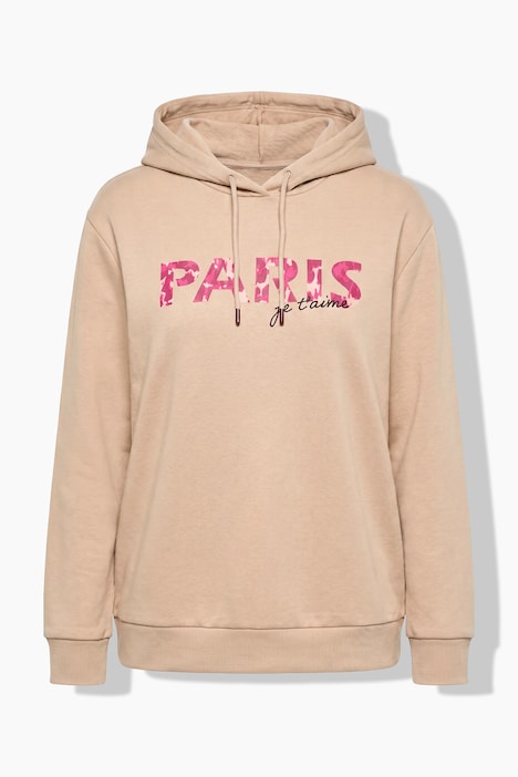 Hoodie, Paris, Kapuze, Langarm