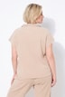 Fleece bodywarmer, opstaande kraag, knoopsluiting, mouwloos