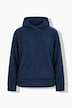 Sweat-shirt à capuche en polaire, manches longues et poche kangourou