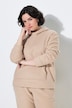 Sweat-shirt à capuche en polaire, manches longues et poche kangourou