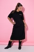 T-Shirt-Kleid, oversized, Rücken VACATION Print