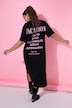 T-Shirt-Kleid, oversized, Rücken VACATION Print