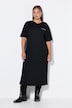 T-Shirt-Kleid, oversized, Rücken VACATION Print