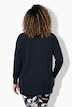 Strickjacke, Loose Fit, Blüten-Stickereien