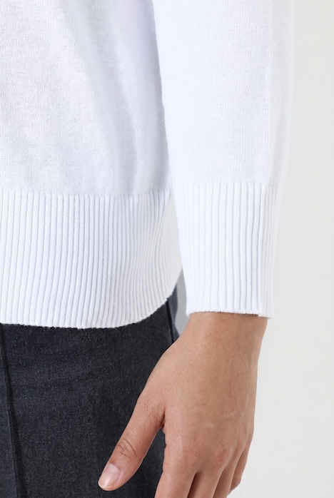 Pullover, Loose Fit, Blüten-Applikation