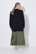 Long-Strickjacke, Regular Fit, V-Ausschnitt