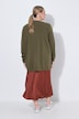 Long-Strickjacke, Regular Fit, V-Ausschnitt