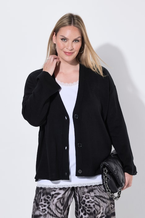 Neuletakki, Boxy Fit, väljät pitkät hihat