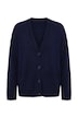 Cardigan, boxy fit, wide long sleeve