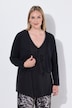 Strickjacke, Regular Fit, offene Form, 3/4-Ärmel