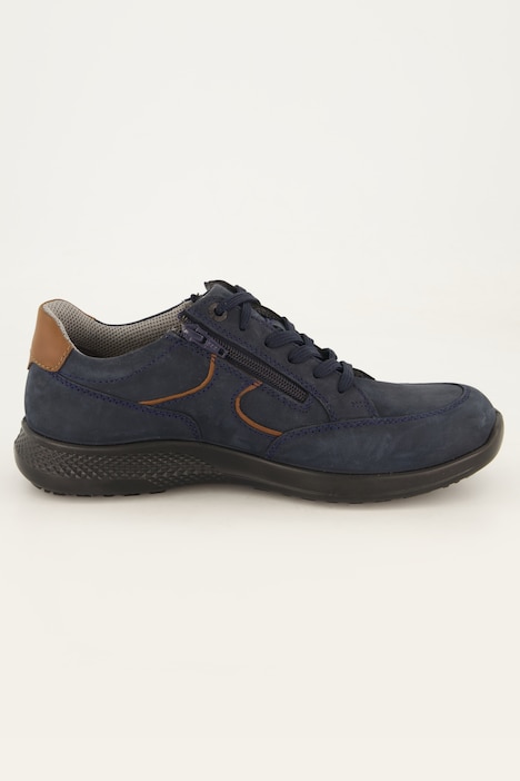 Halbschuh, von Jomos, mit Reißverschluss, extra weit, echtes Leder, bis Gr. 50