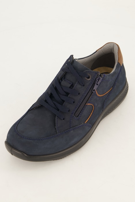 Halbschuh, von Jomos, mit Reißverschluss, extra weit, echtes Leder, bis Gr. 50