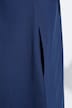 Jerseykleid, A-Linie, Zierperlen, Halbarm