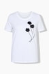 T-shirt, comfort fit, 3D flower