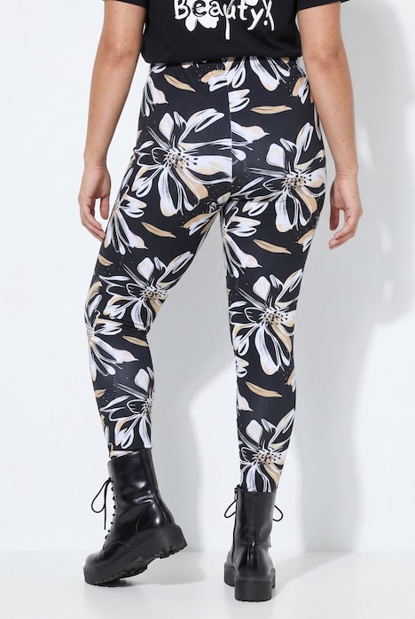 Leggings, Tight Fit, Blumenmuster