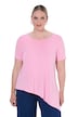T-shirt, A-line, asymmetric hem