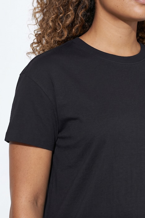 T-paita, Boxy Fit, Hello Beauty -painatus selässä