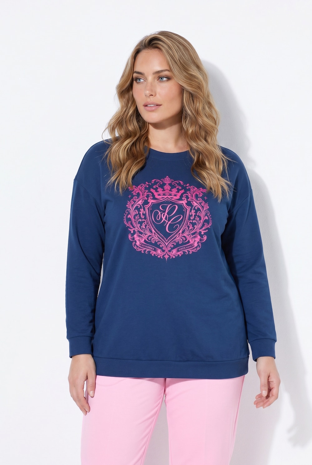 Sweatshirt, Loose Fit, grosser Print