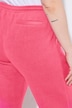Hose Rose, weites, gerades Bein, Elastikbund