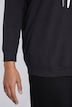 Sweatshirt, Loose Fit, Print in Schwarz/Weiß