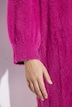 Long-Strickjacke, ohne Verschluss, Langarm