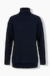 Pullover, Strukturstrick, A-Linie, Rollkragen, Langarm