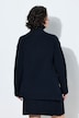 Pullover, Strukturstrick, A-Linie, Rollkragen, Langarm