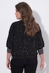 Strickpullover, Rundhals, 1/2 Arm
