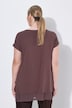 T-Shirt, A-Linie, Chiffon-Saum