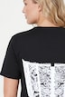 Corset Motif Oversized Short Sleeve Tee