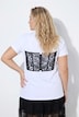 Corset Motif Oversized Short Sleeve Tee