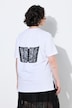 Corset Motif Oversized Short Sleeve Tee