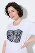 Corset Motif Oversized Short Sleeve Tee
