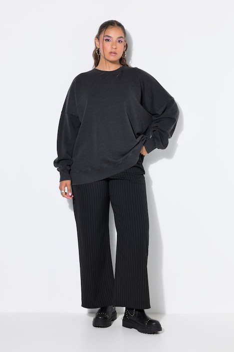 Sweatshirt, oversized, Vintage Look, Langarm