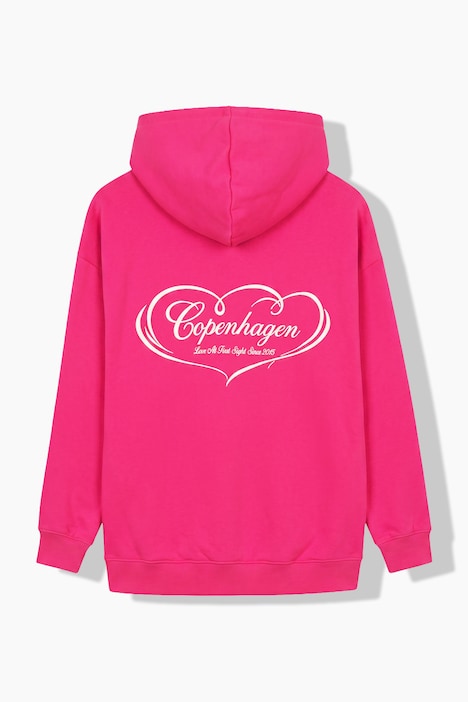 Hoodie, oversized, Copenhagen Prints, Kapuze